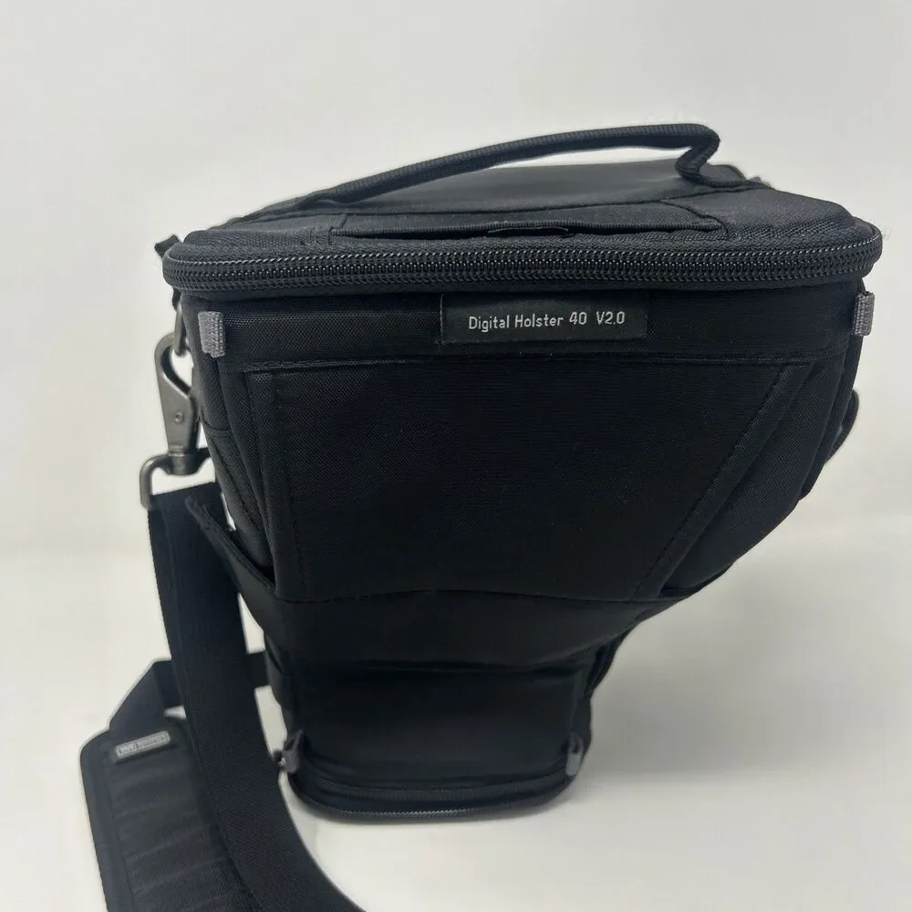 Think Tank Digital Holster 40 V2.0 Bag Zipper Secured Lid Travel Black